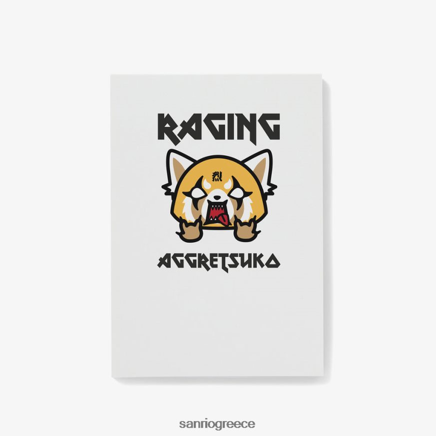 αξεσουάρ γρ Sanrio εξατομικευμένο σημειωματάριο aggretsuko raging 2ZVJ6445