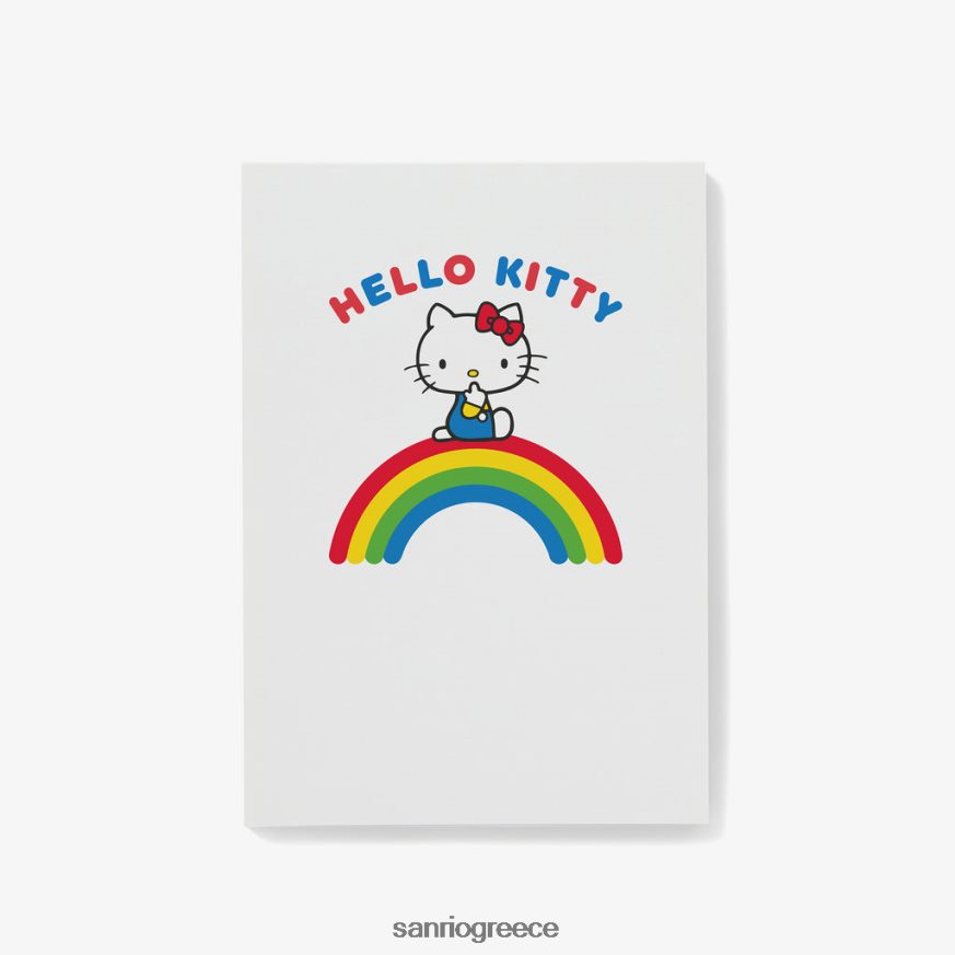 αξεσουάρ γρ Sanrio εξατομικευμένο σημειωματάριο hello kitty Rainbow 2ZVJ6437