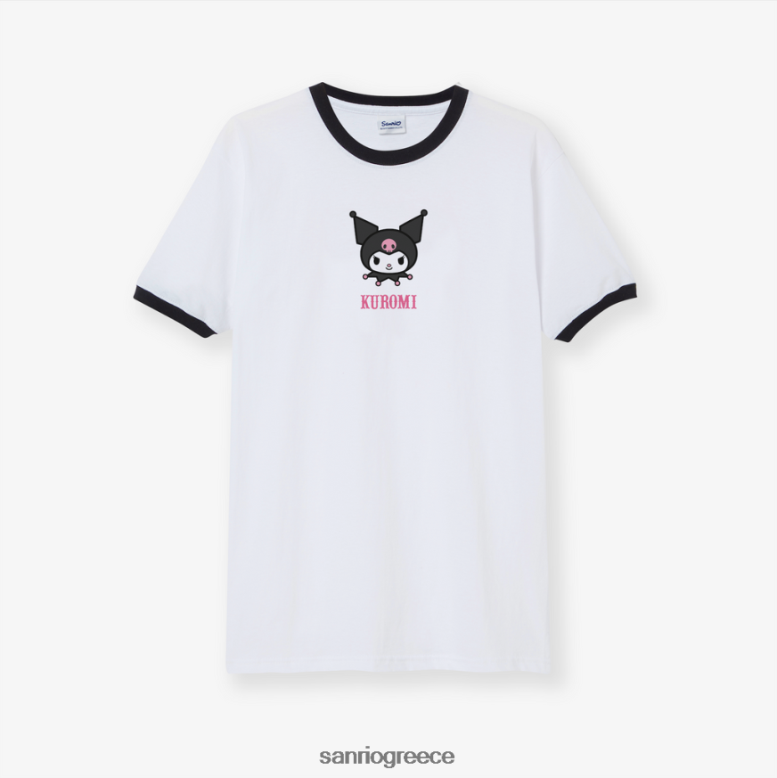 είδη ένδυσης γρ Sanrio kuromi ringer t-shirt 2ZVJ6416